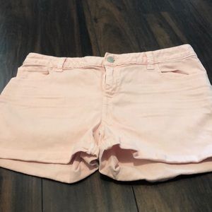 Pink Jean Shorts